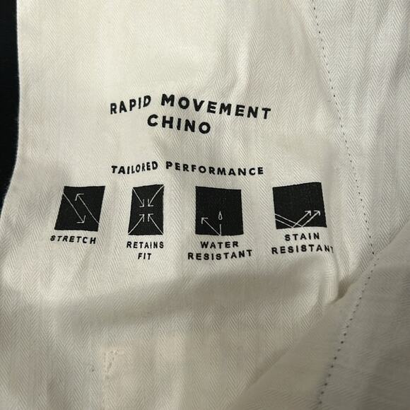 Banana Republic Men's Aiden Slim Fit Chino Pant Black Size 34x30 - Picture 10 of 11